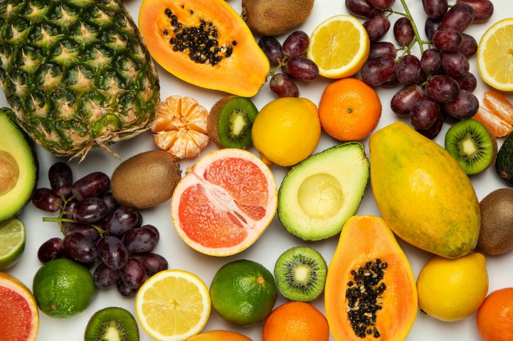 fruiten als bron van vitaminen tegen haaruitval