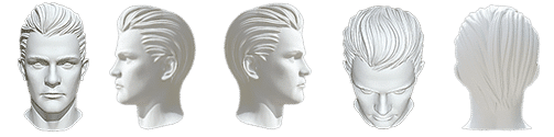 Wytyczne dotyczące postawy głowy w obrazach analizy włosów