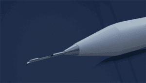 Penna utilizzata per tecnica zaffiro trapianto capelli