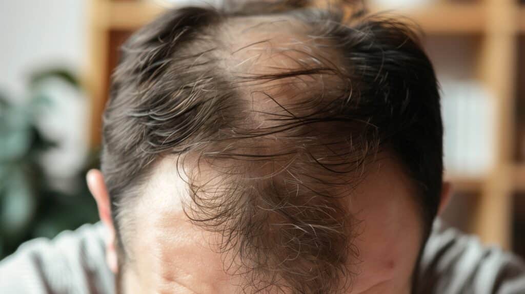 A vegan diet can cause nutritional deficiencies which may lead to hair loss