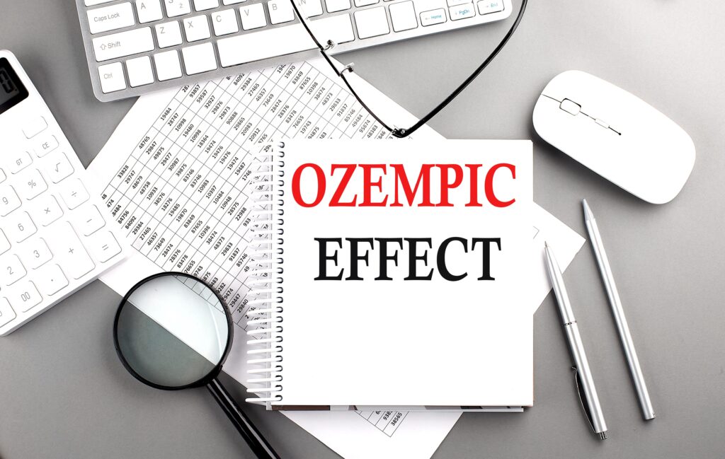 Concept for Ozempix side effects, including hair loss