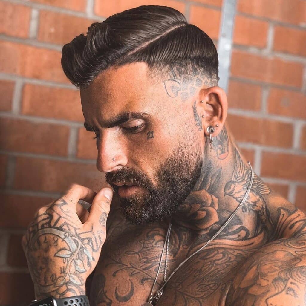 Photo of Chris Perceval after his hair transplant at Cosmedica Clinic