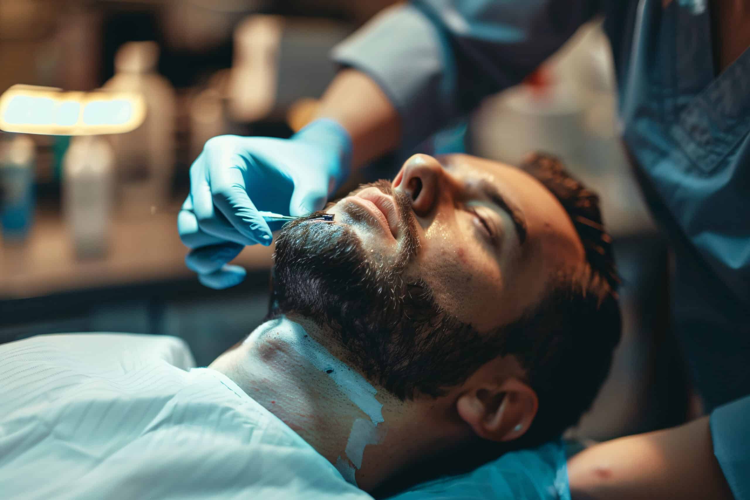Barthaartransplantation: Mit FUE und DHI zum Traumbart