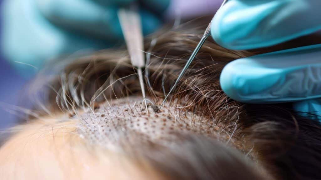 haartransplantatie donorgebied