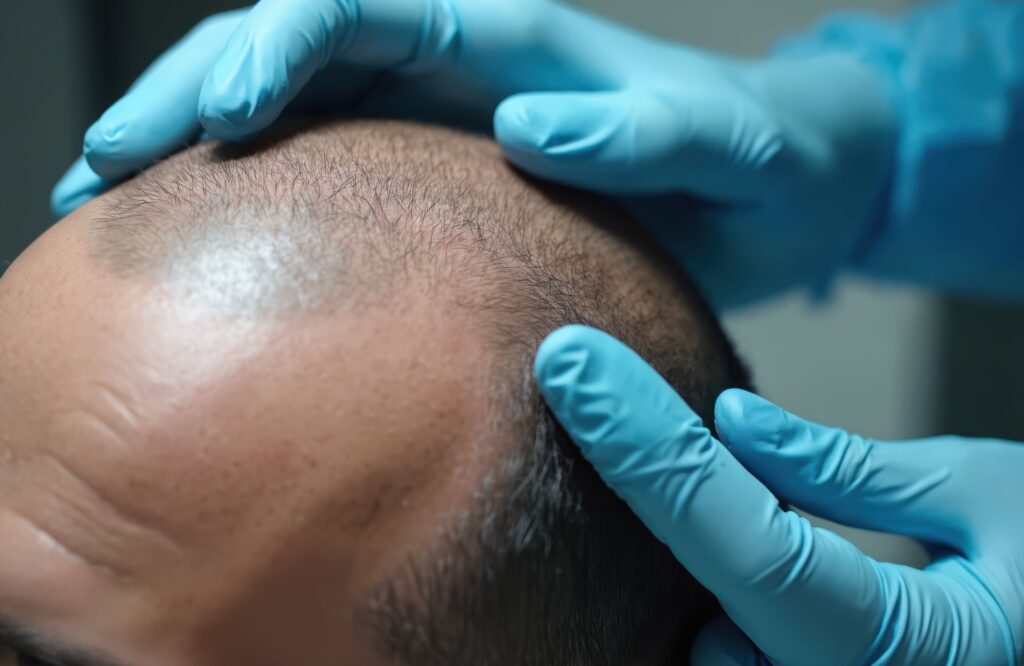 Scalp check is a vital step in every Hair Transplant Consultation