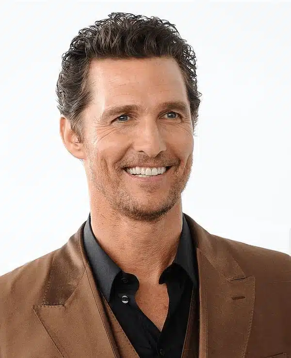 A thick hairstyle fueled Matthew McConaughey Hair Transplant discussions in Hollywood