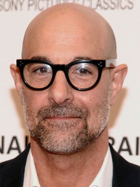 Stanley Tucci rocking his baldness