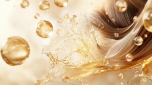 Nourishing Hair in presence of oil