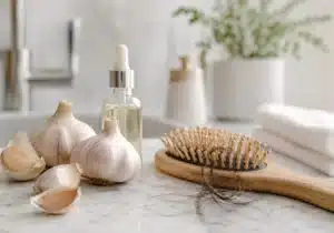 Knoblauch gegen Haarausfall