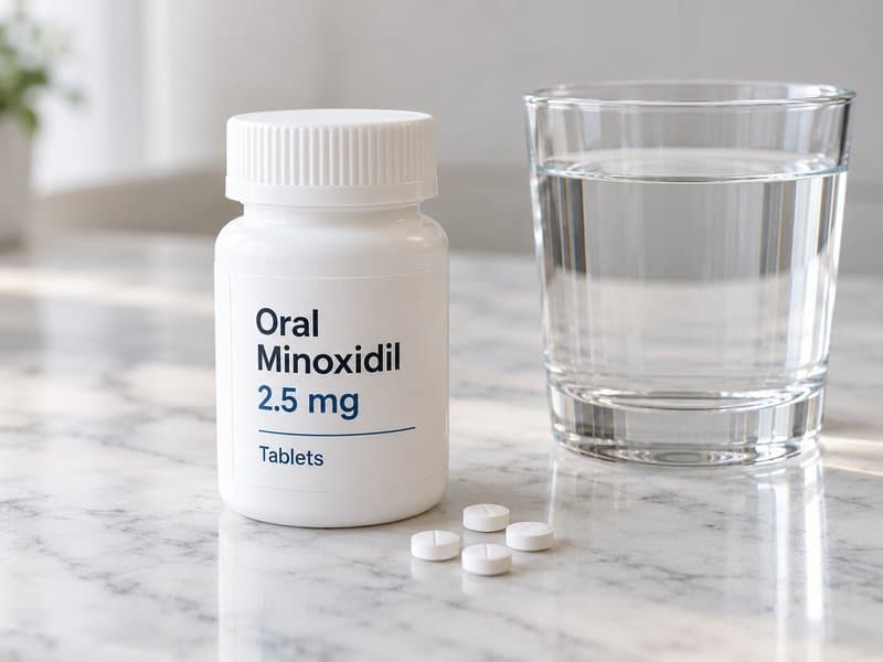 Le minoxidil oral est prescrit hors AMM contre certaines chutes de cheveux