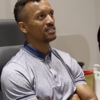 Portuguese football player Nani during his hair consultation at Cosmedica Clinic with Dr Levent Acar